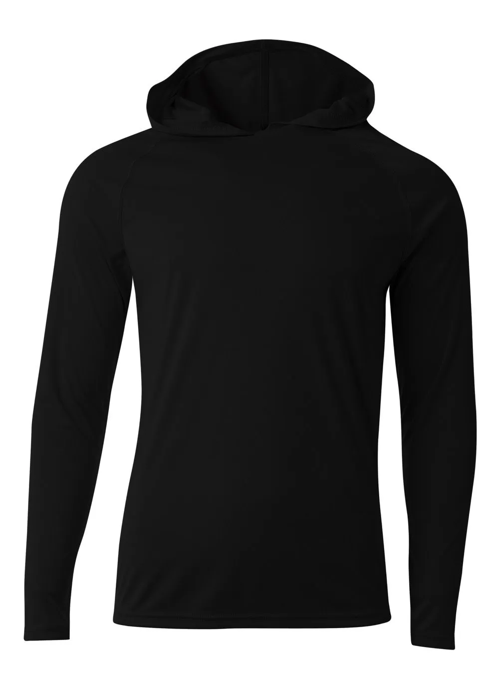 A4 NB3409 Youth Cooling Performance Long Sleeve Hooded Tee