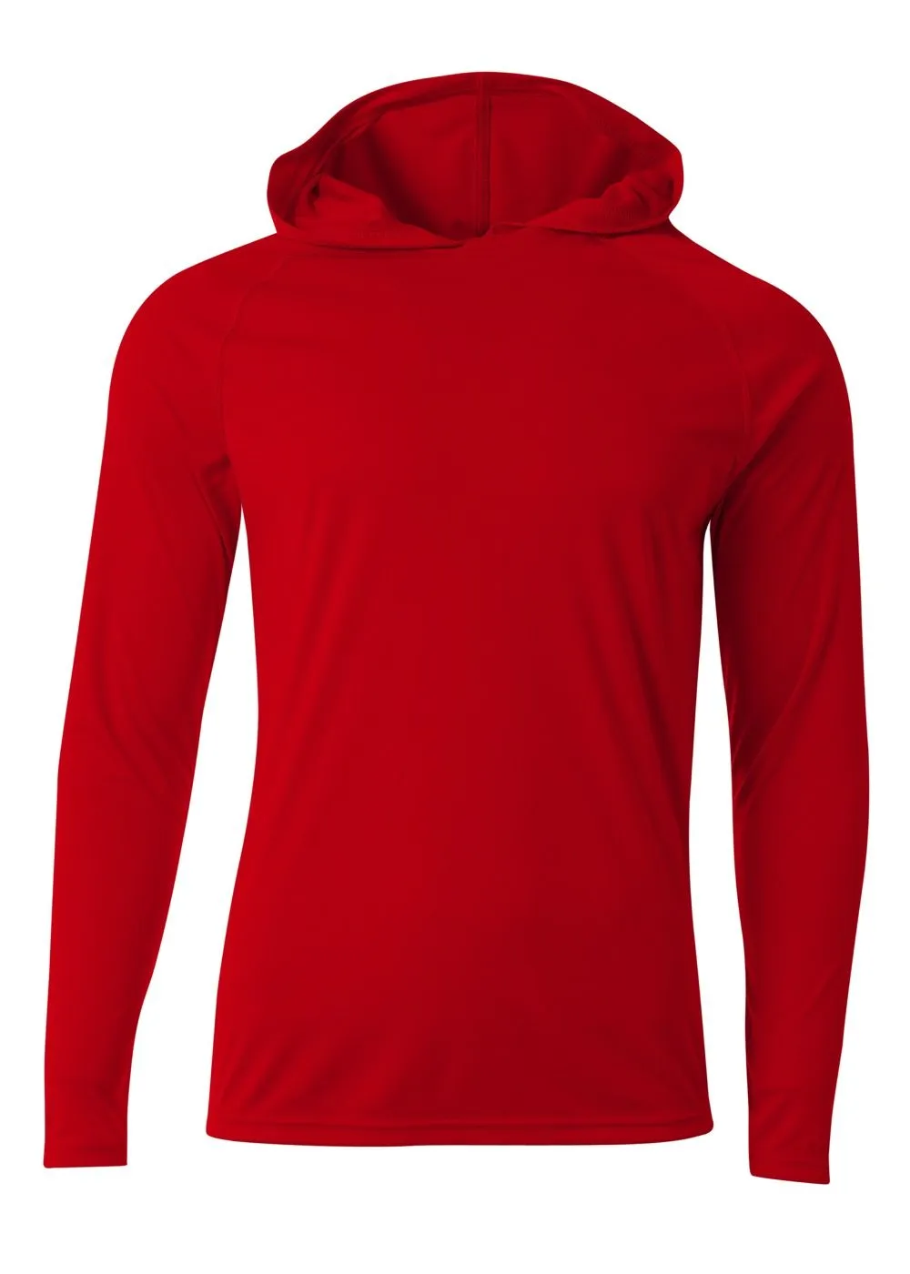 A4 NB3409 Youth Cooling Performance Long Sleeve Hooded Tee