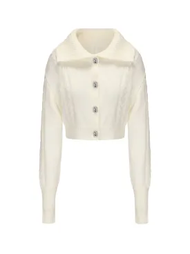 Addison Coat   Scarf Set (White)