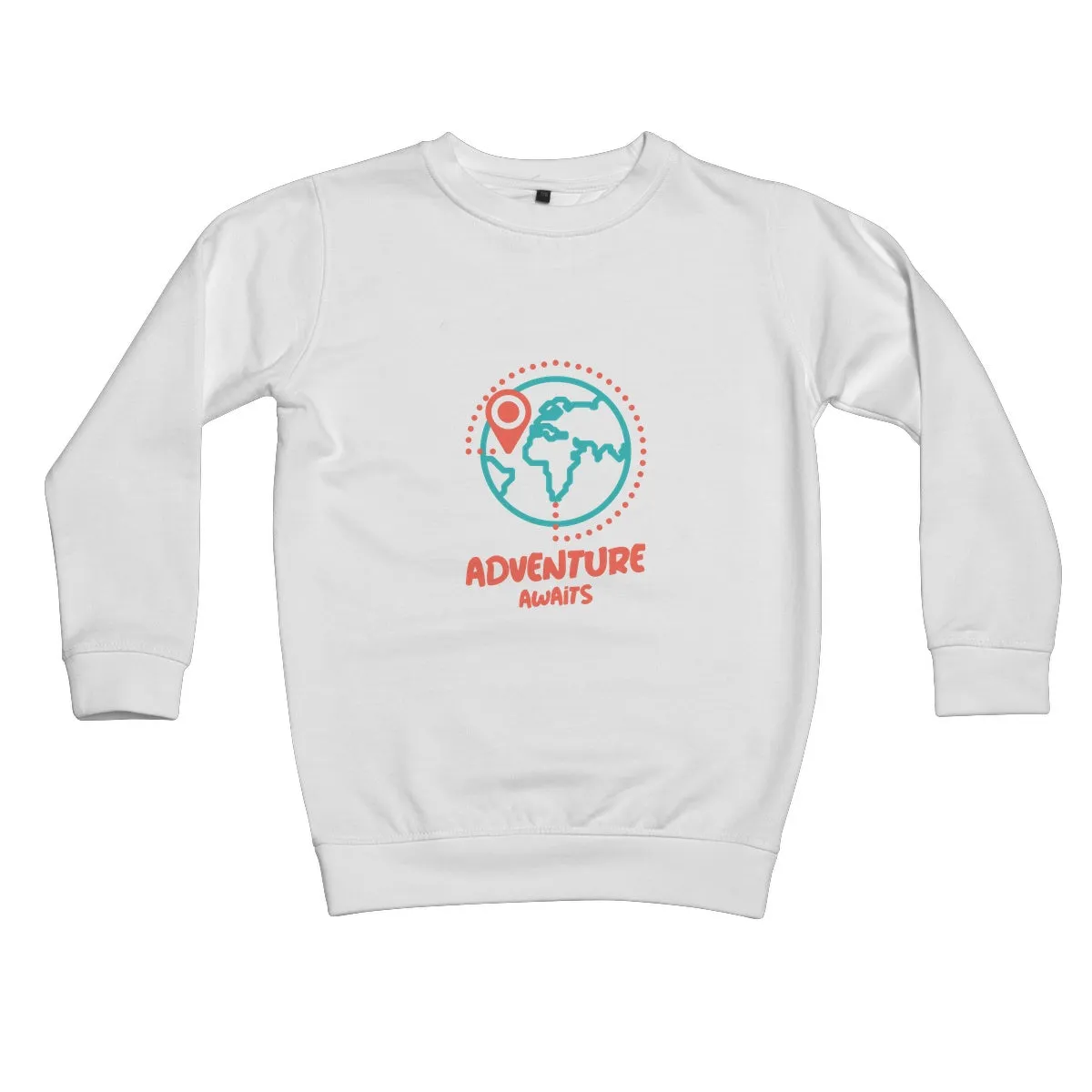 Adventure awaits Kids Sweatshirt