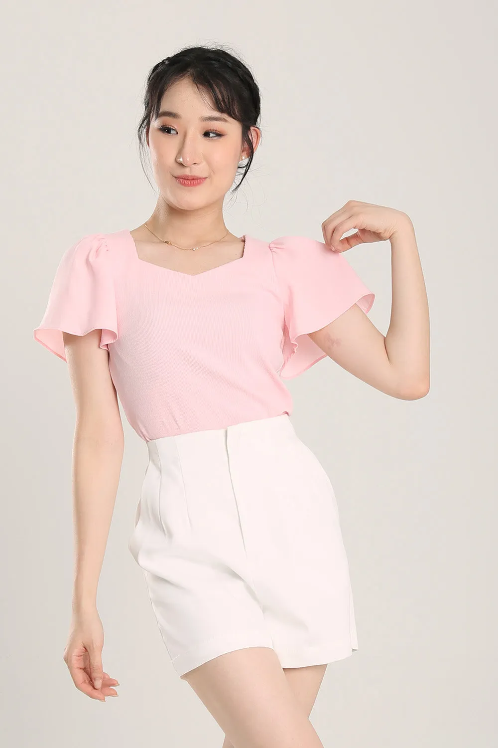 Anitra Top in Pink