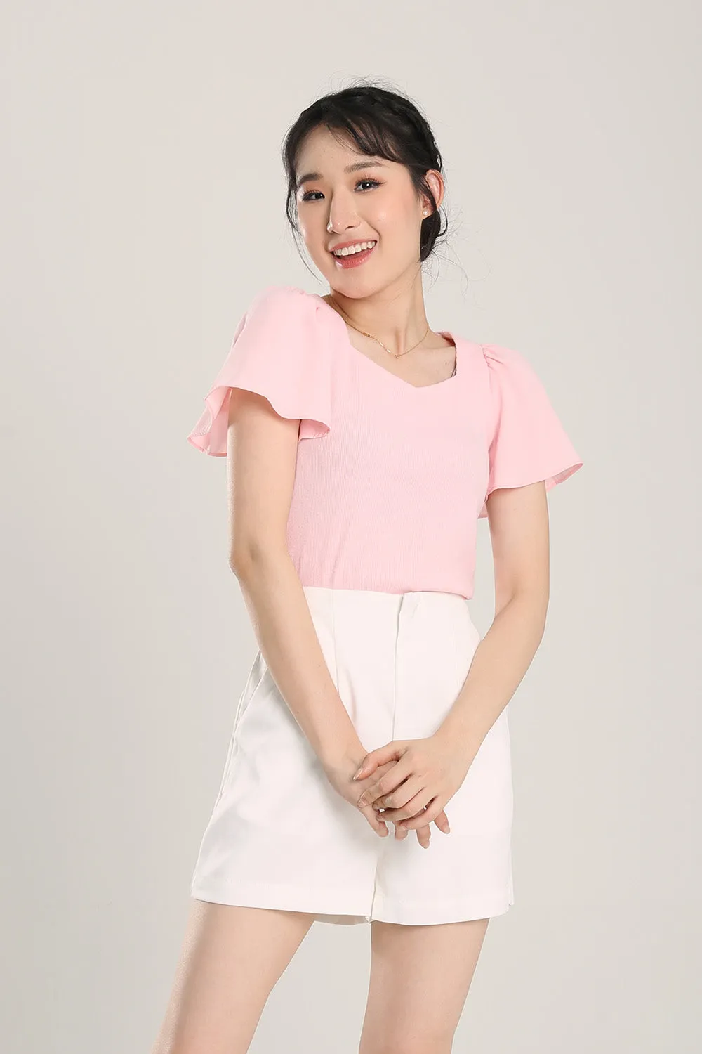 Anitra Top in Pink