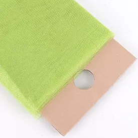 Apple Green - Premium Glitter Tulle Fabric ( W: 54 Inch | L: 10 Yards )