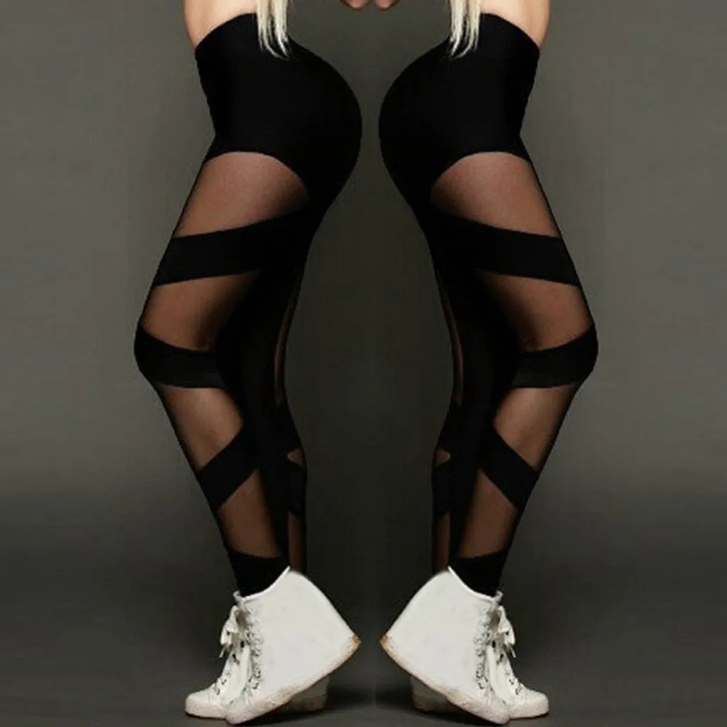 Ashore Shop Women's Running High Waist Push Up Fitness Leggings