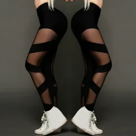 Ashore Shop Women's Running High Waist Push Up Fitness Leggings