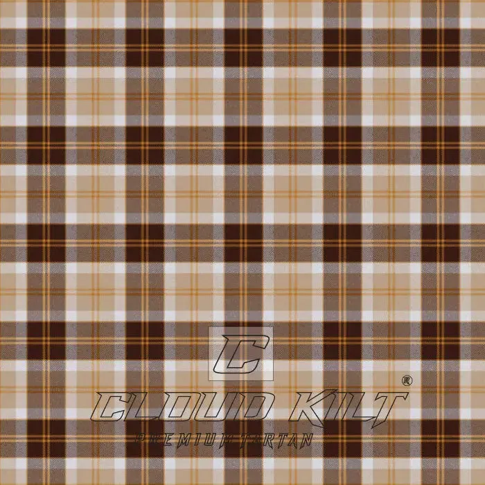 Bannockbane Orange Stripes Premium Tartan Kilt