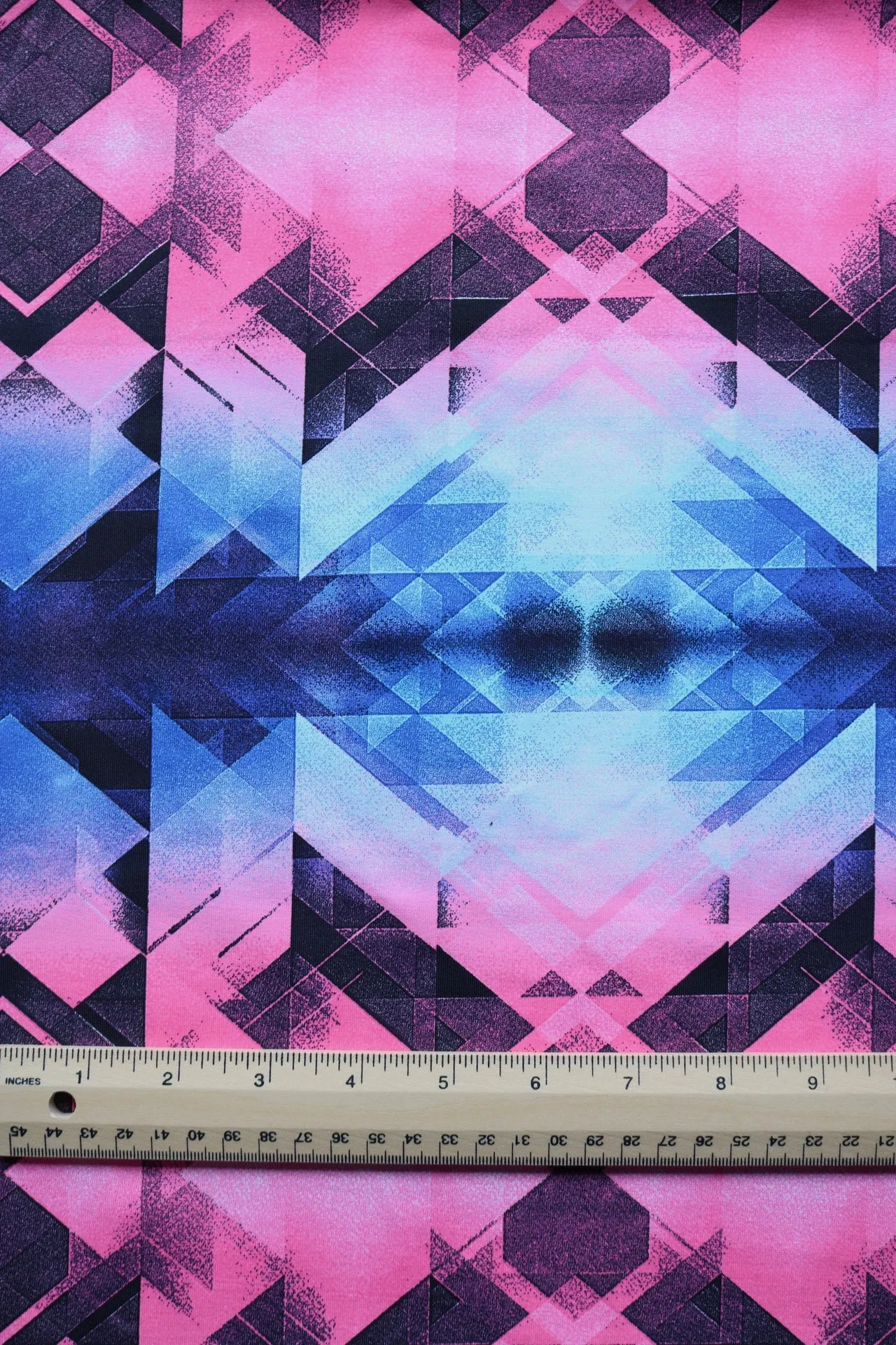 Blue & Pink Quarashi Premium Athletic Nylon/Spandex