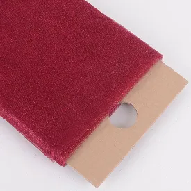 Burgundy - Premium Glitter Tulle Fabric ( W: 54 Inch | L: 10 Yards )