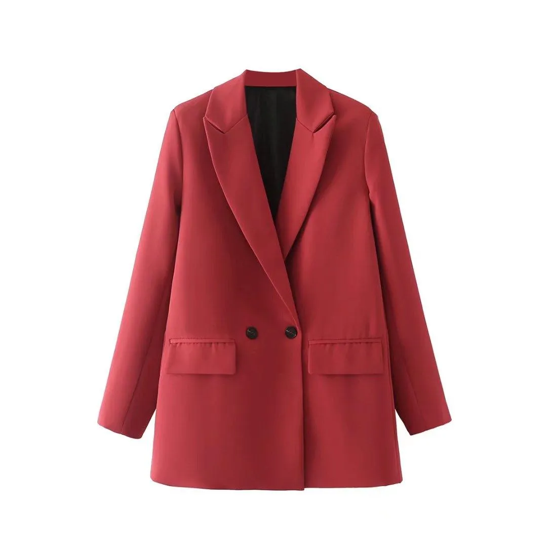 Casual Simple Women's Full sleeve Long blazer