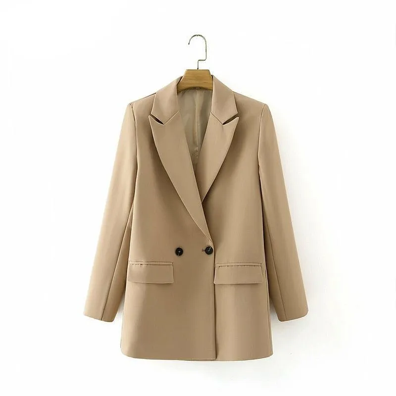 Casual Simple Women's Full sleeve Long blazer