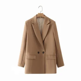 Casual Simple Women's Full sleeve Long blazer