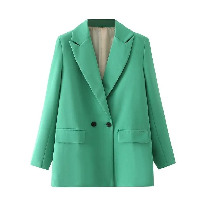 Casual Simple Women's Full sleeve Long blazer
