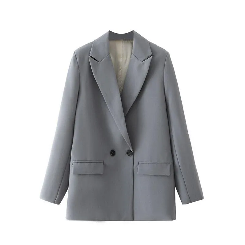 Casual Simple Women's Full sleeve Long blazer