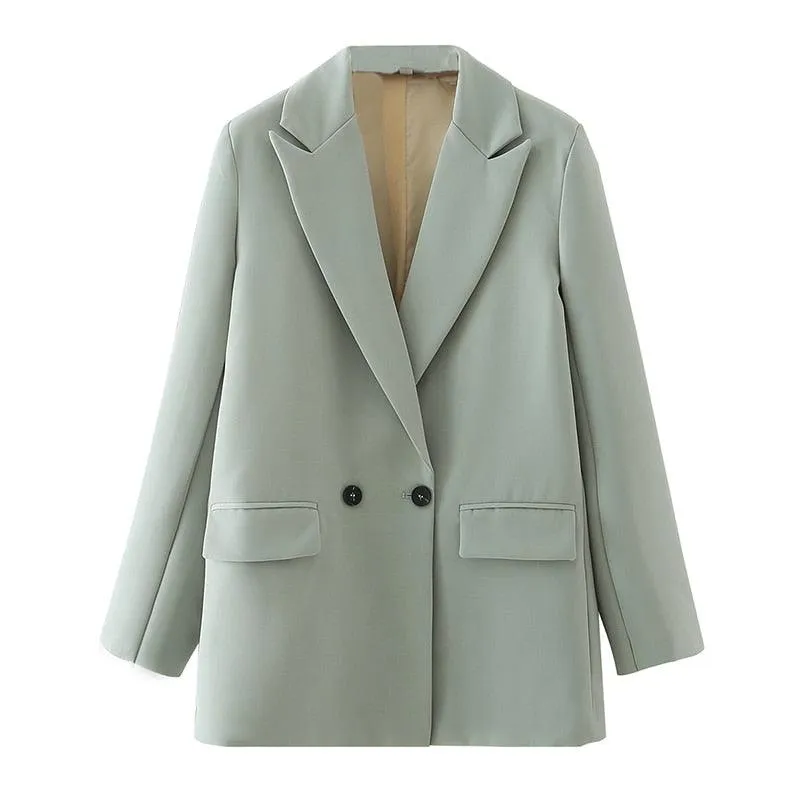 Casual Simple Women's Full sleeve Long blazer