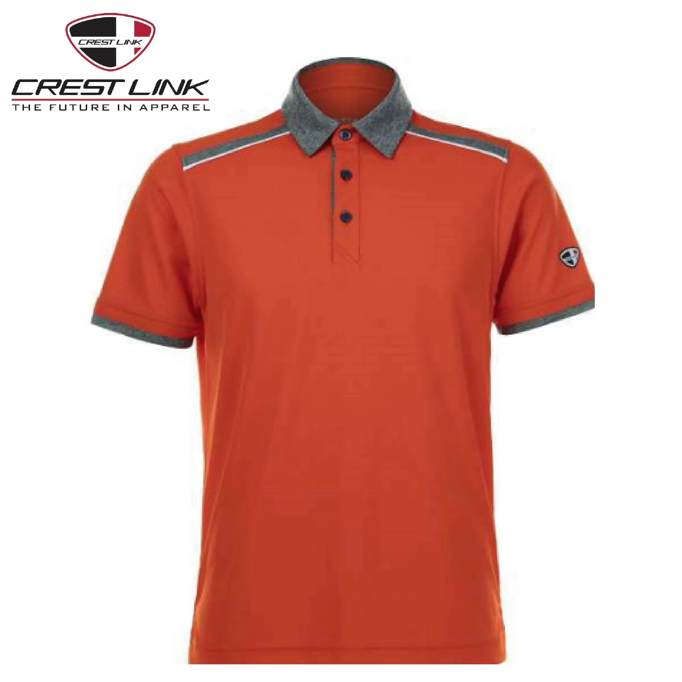 Crest Link Polo T-shirt Short Sleeve (80380775)