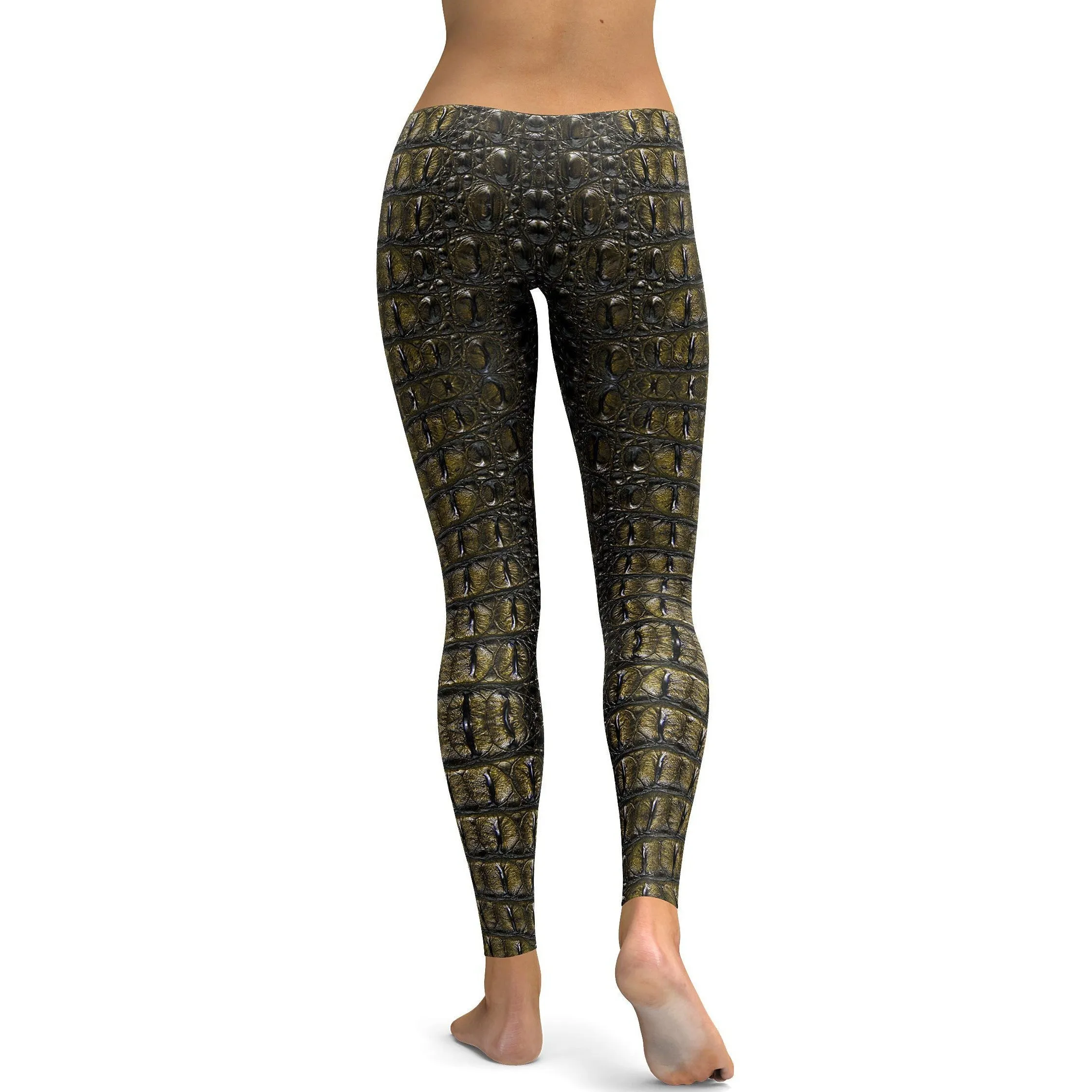 Crocodile Skin Leggings