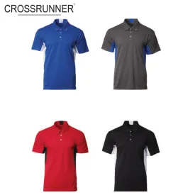 Crossrunner 1100 Coloured Waist Panel Polo T-Shirt