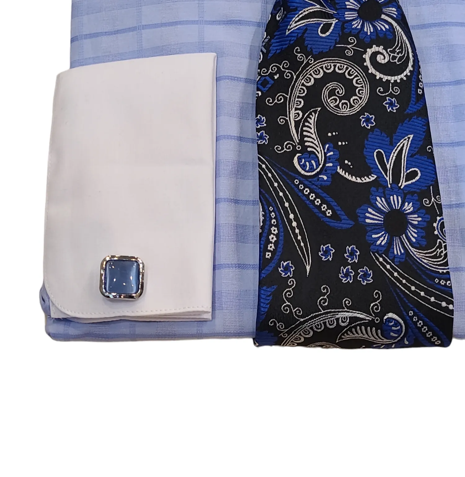 Daniel Elissa French cuff D shirt Combo
