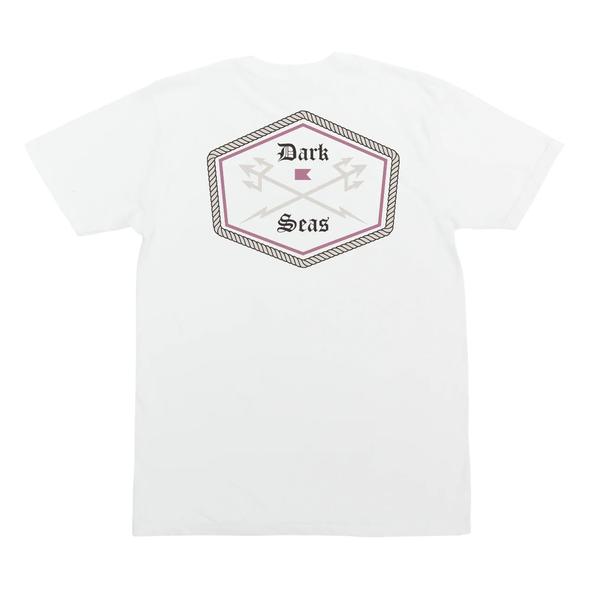 Dark Seas Cornerstone Premium Men's S/S T-Shirt - White