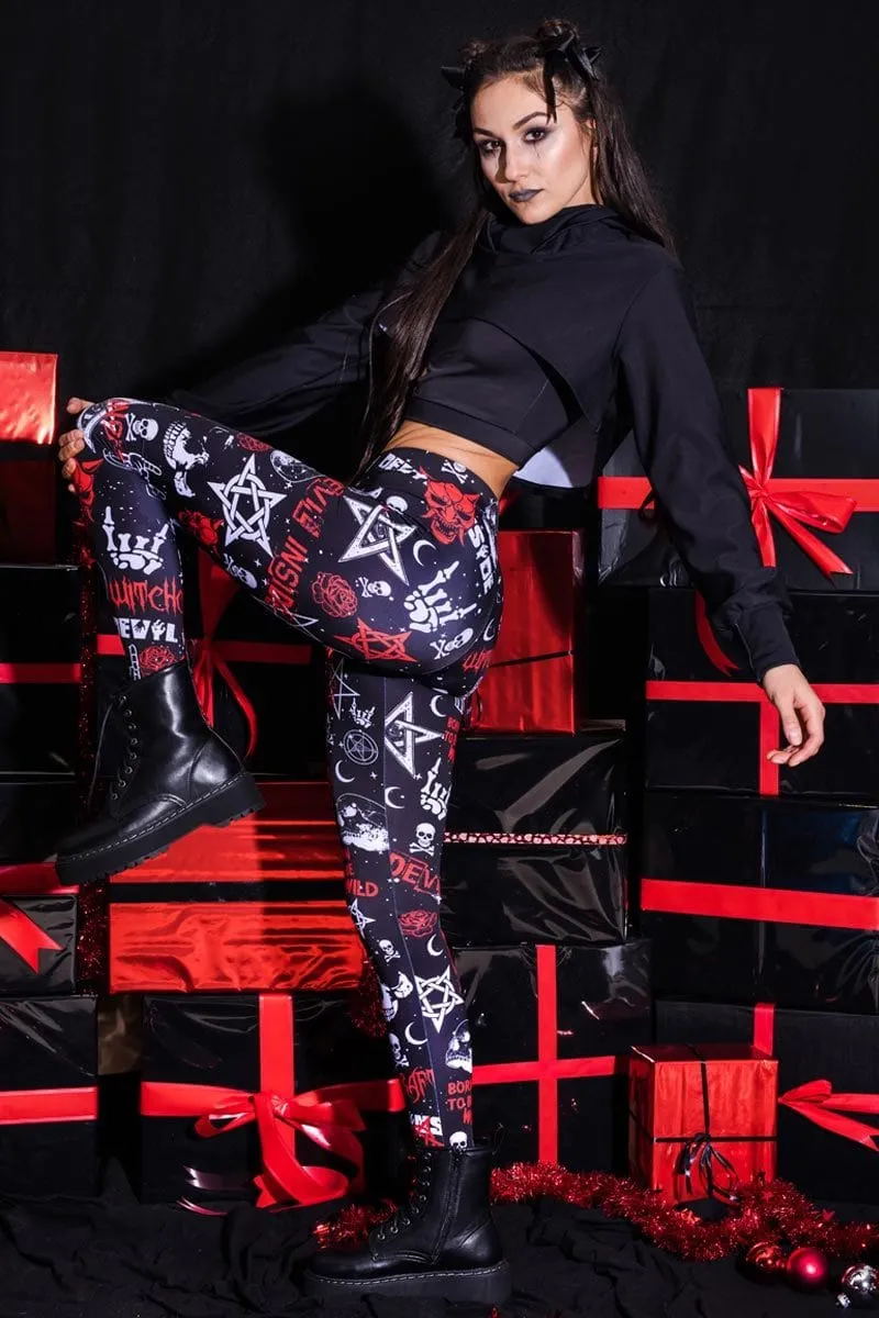 Devil Inside Leggings