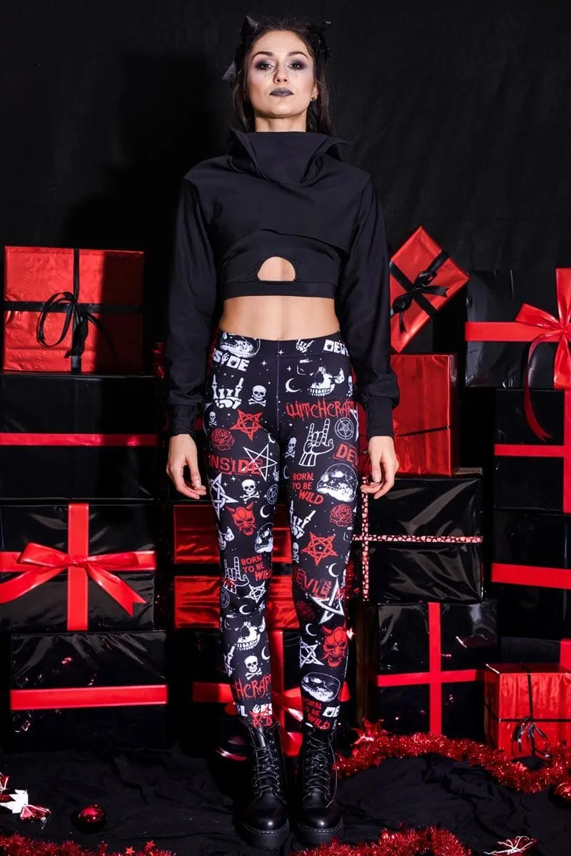 Devil Inside Leggings