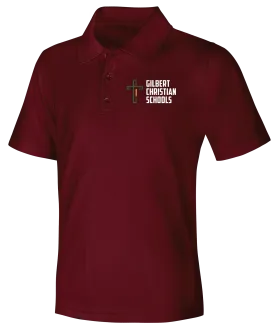 Discounted Youth Unisex Moisture Wicking Polo