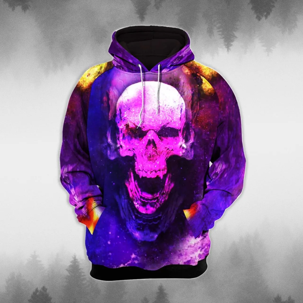 Double Shadow Skull Combo Hoodie and Leggings