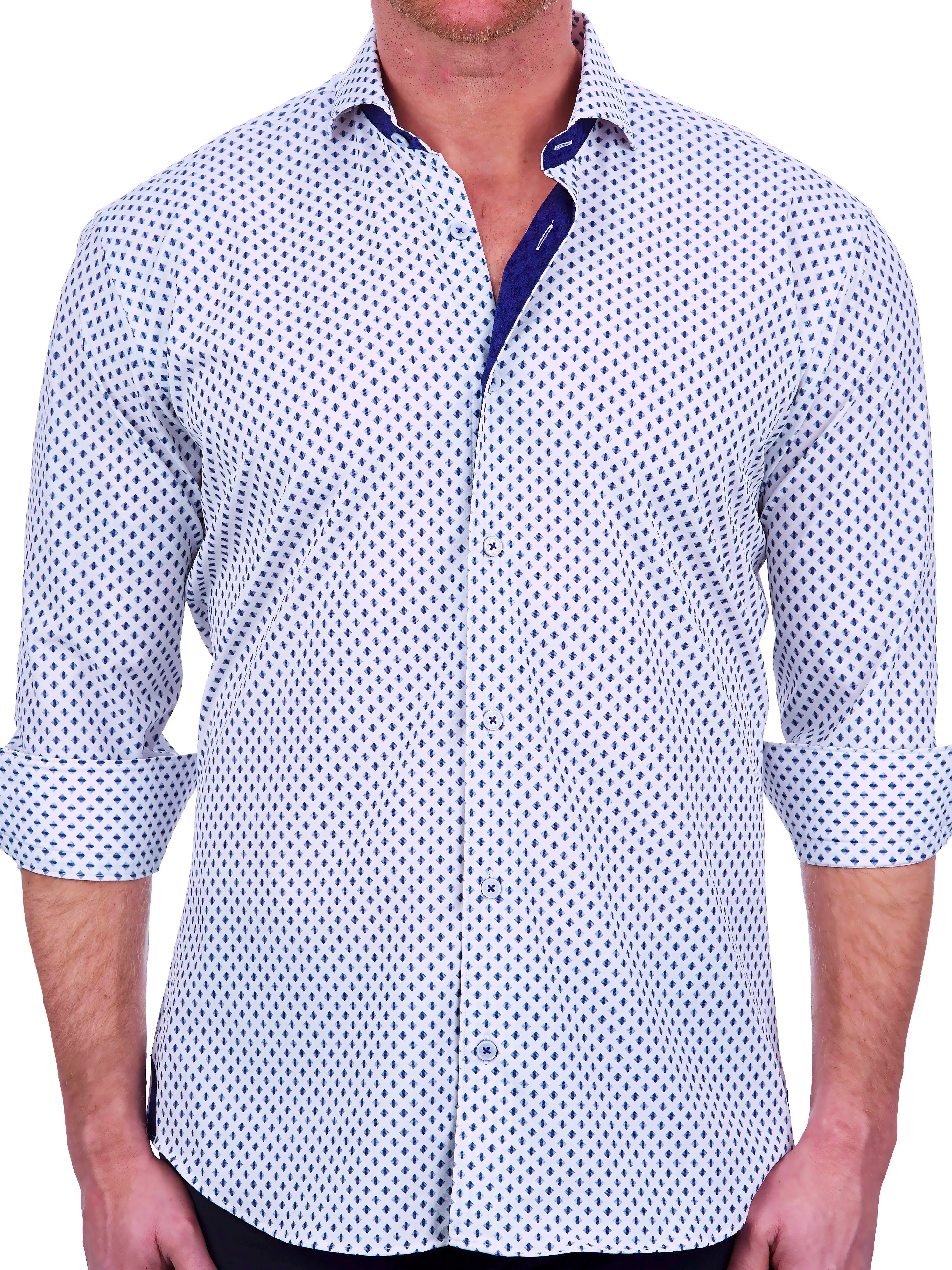Einstein Pattern White