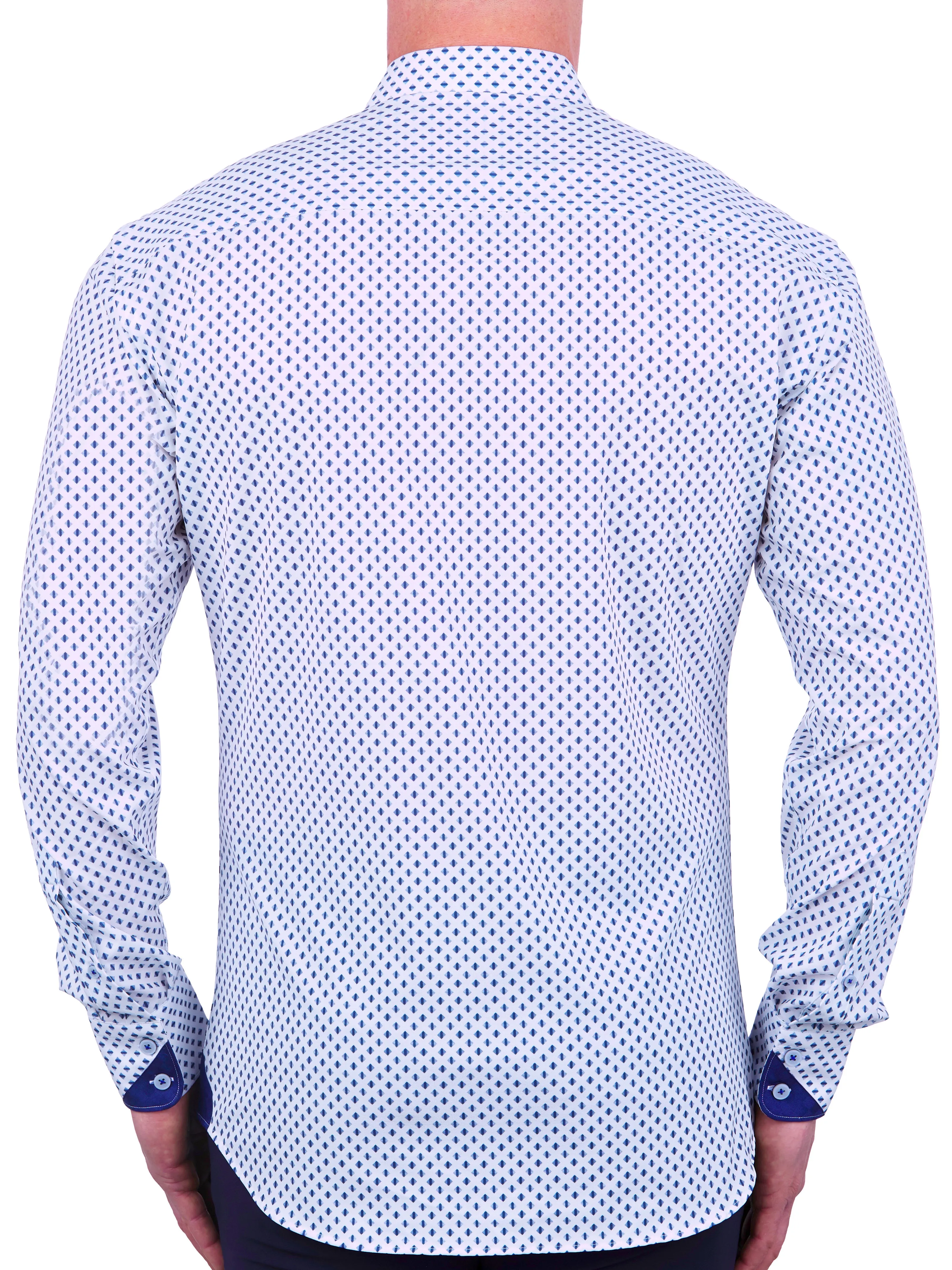 Einstein Pattern White