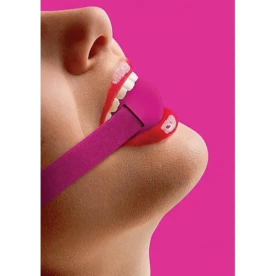 Elastic Ball Gag Pink