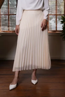 Elle Pleated Skirt Pear Sorbet