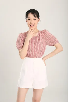 Emmett Blouse in Red