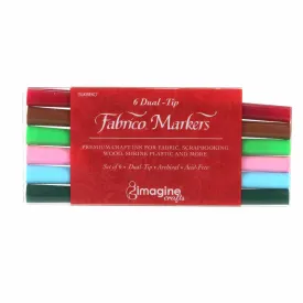 Fabrico Marker Set, Premium Fabric Markers (6pk)