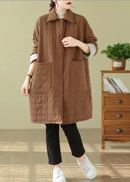 Fine Cotton Filled Coat Winter