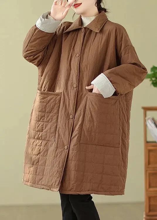 Fine Cotton Filled Coat Winter