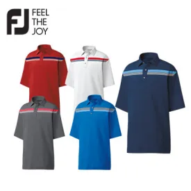 Footjoy Lisle Engineered Chestband Polo T-Shirt