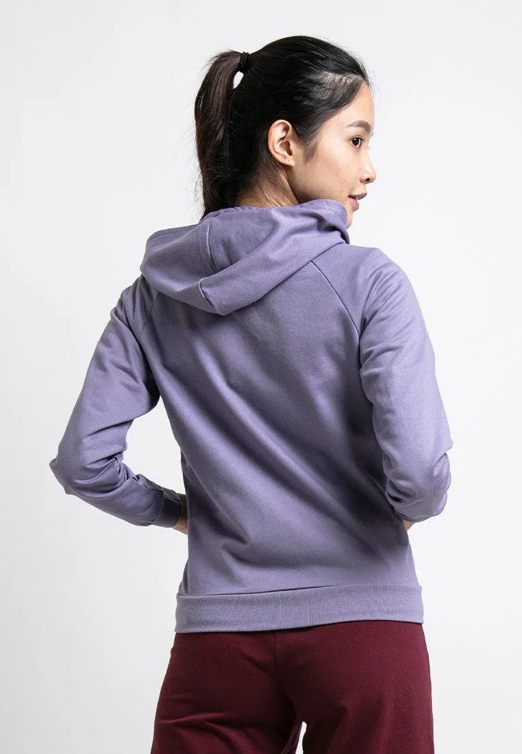 Forest Ladies Stretchable Sweatshirt Cotton Terry Hoodie Women Jacket | Jaket Perempuan - 830108