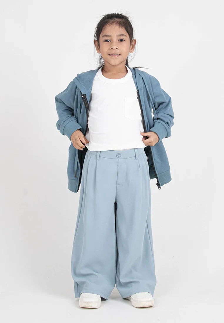Forest Unisex Kids Stretchable Sweatshirt Cotton Terry Hoodie Kids Jacket | Jaket Budak - FK3000