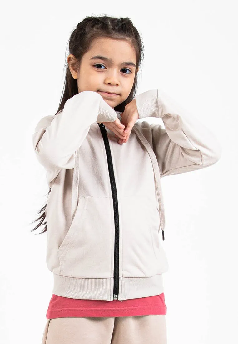 Forest Unisex Kids Stretchable Sweatshirt Cotton Terry Hoodie Kids Jacket | Jaket Budak - FK3000