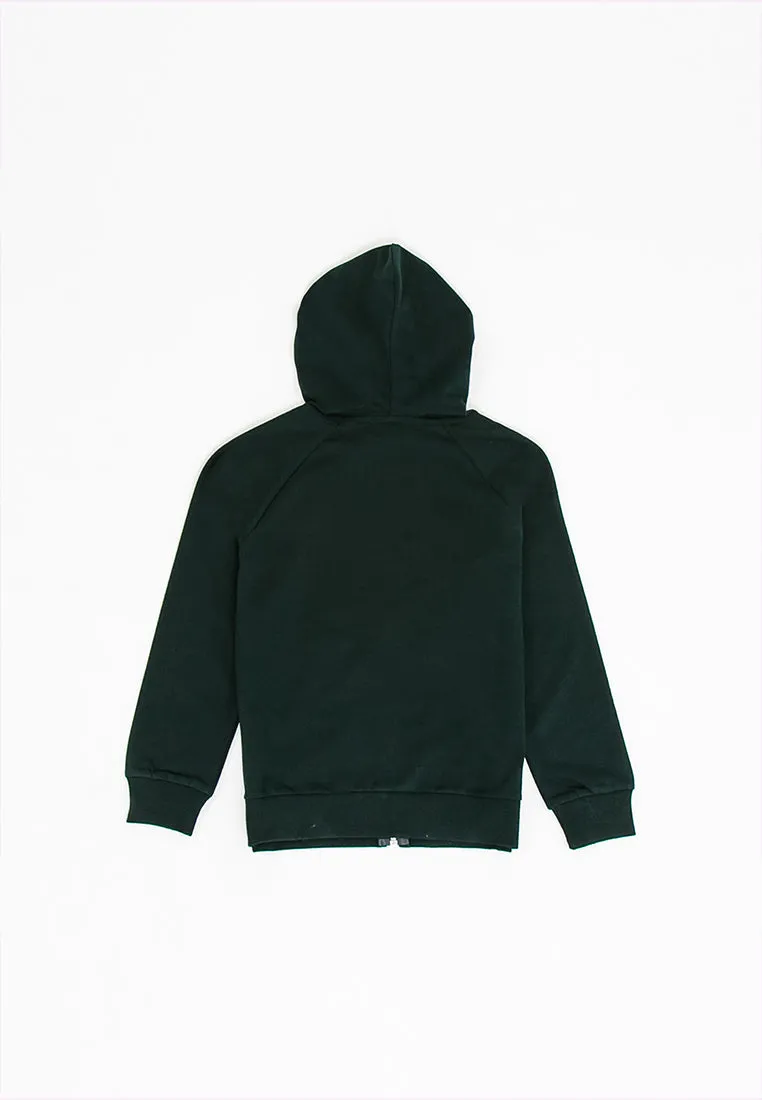Forest Unisex Kids Stretchable Sweatshirt Cotton Terry Hoodie Kids Jacket | Jaket Budak - FK3000