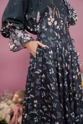 Gardenia Skirt Dark Berry