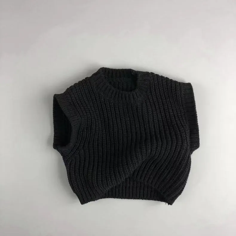 George Chunky Knitted Sweater Vest