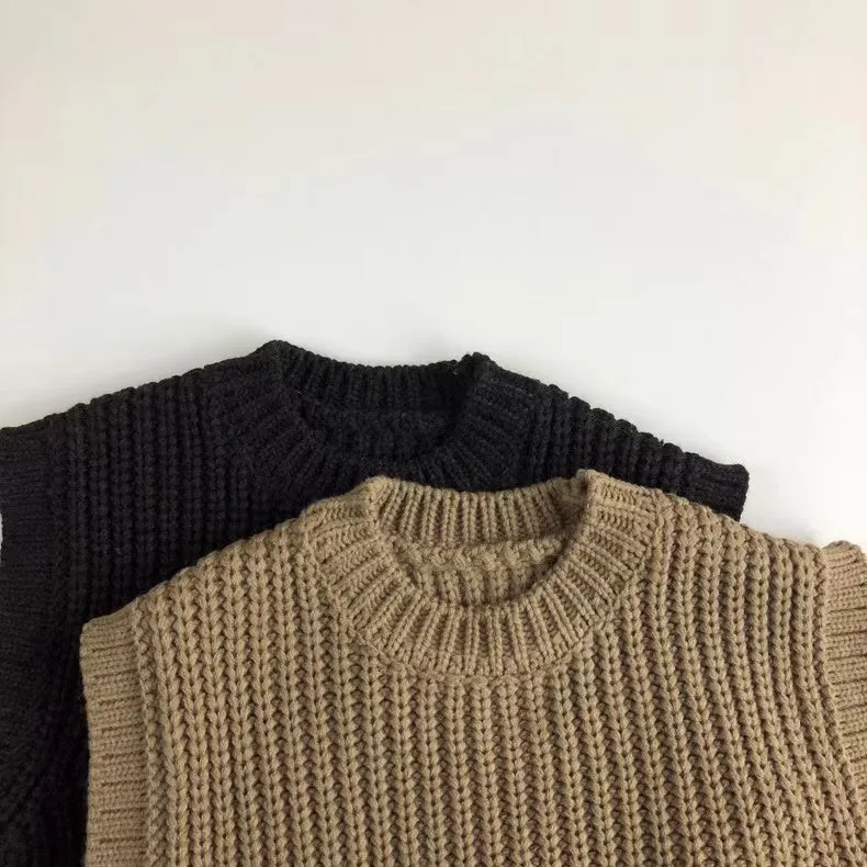 George Chunky Knitted Sweater Vest