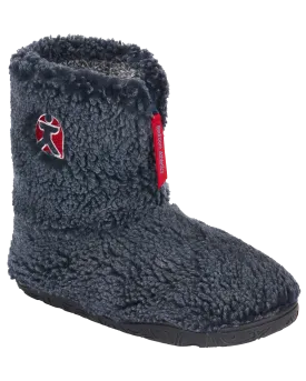 Gosling Snow Tipped Sherpa Slipper Boots in Washed Peacoat Navy