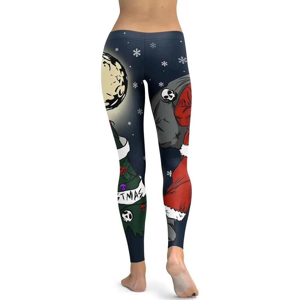 Goth Christmas Leggings
