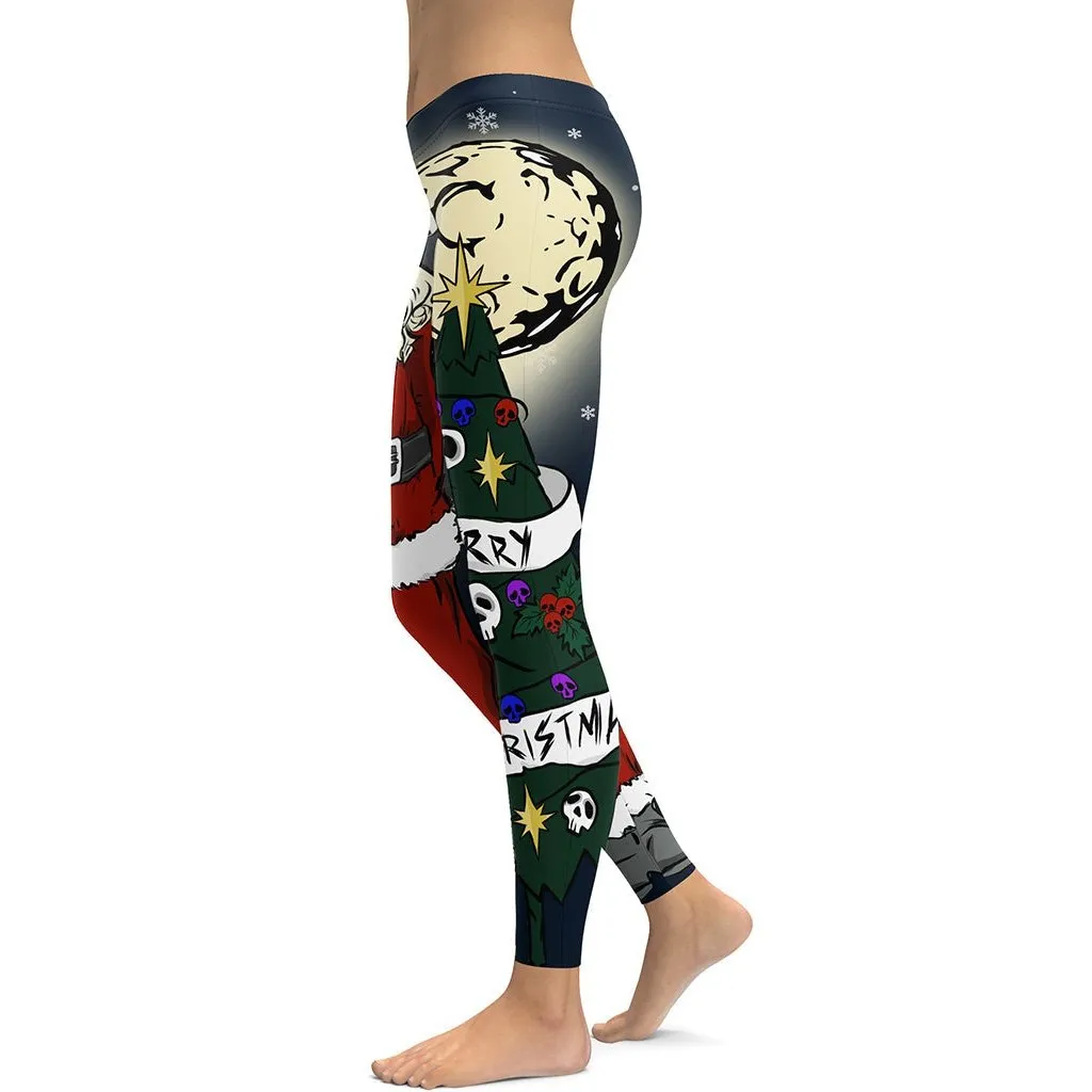 Goth Christmas Leggings
