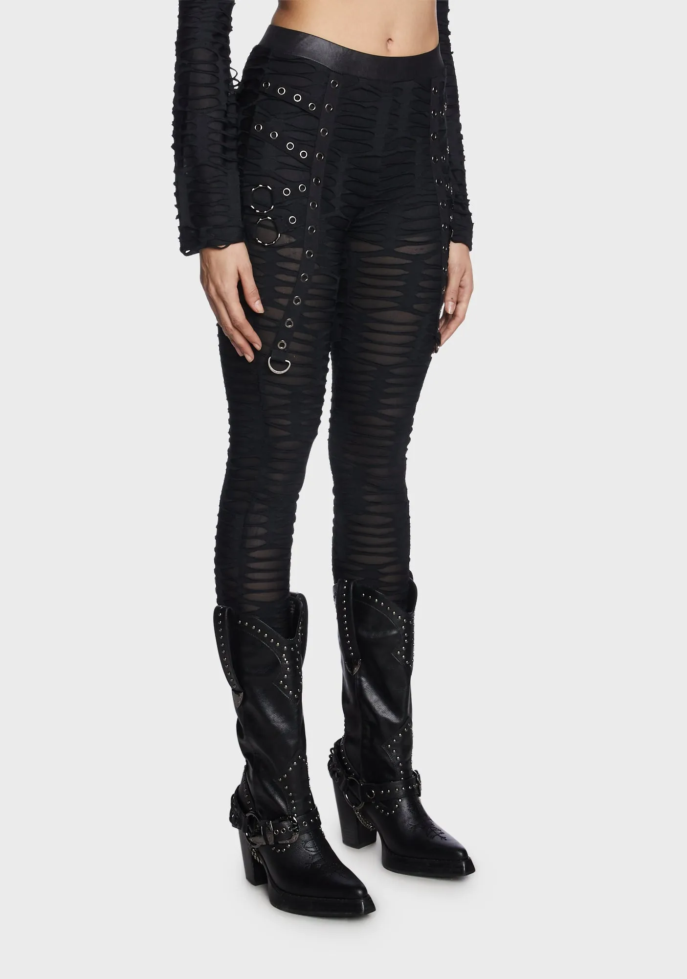 Goth Decayed Leggings