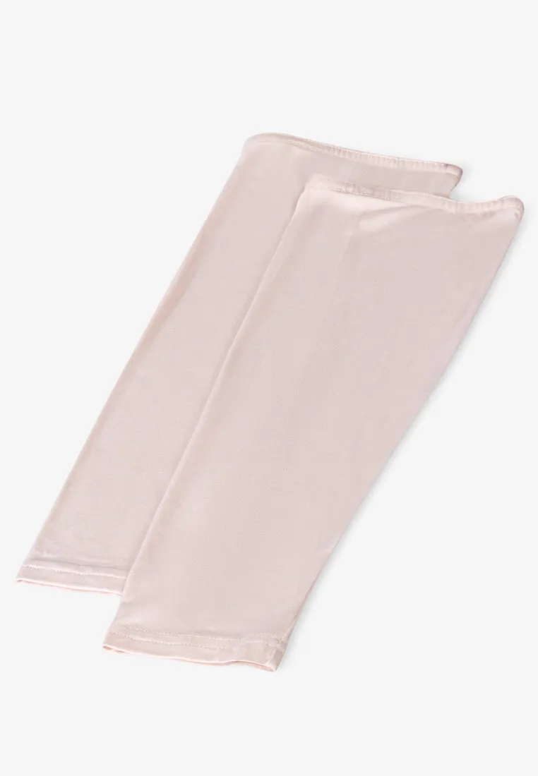 Hanuna INVISIBLE Plus Size Muslimah Handsocks - Nude