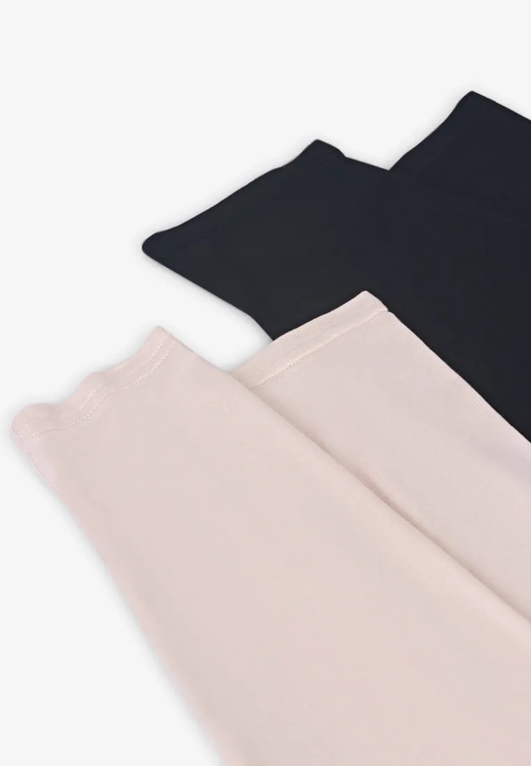 Hanuna INVISIBLE Plus Size Muslimah Handsocks - Nude