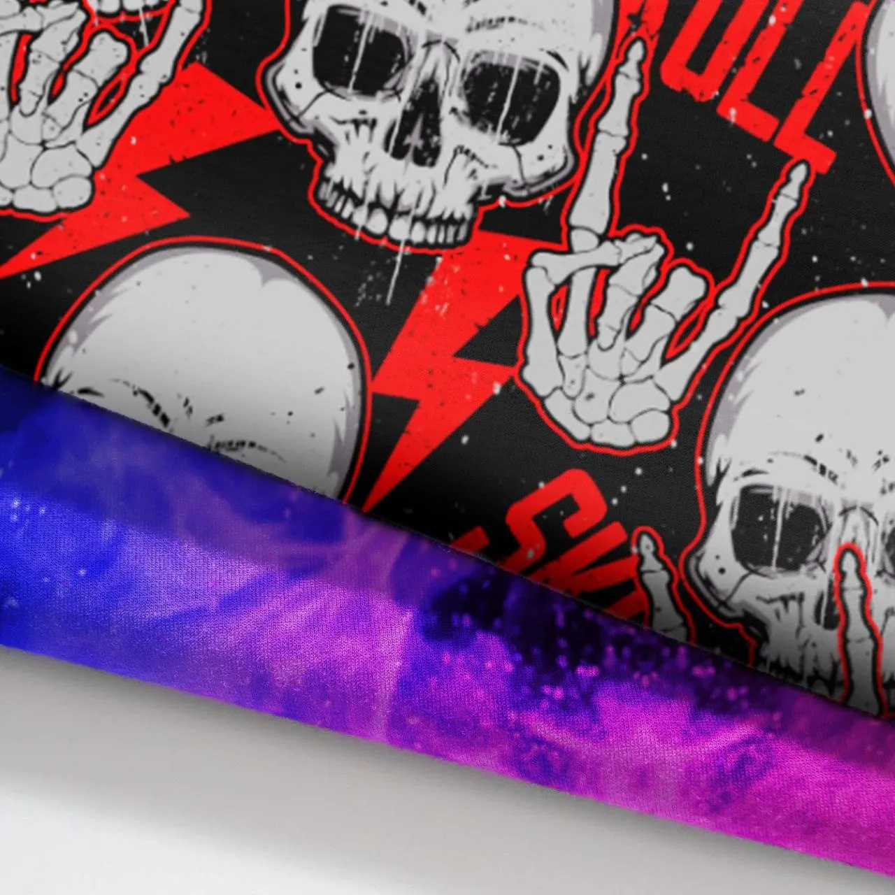 Heart Skull Gothic Combo Women's Casual Pants